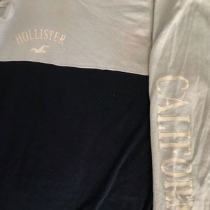 hollister tie front long sleeve